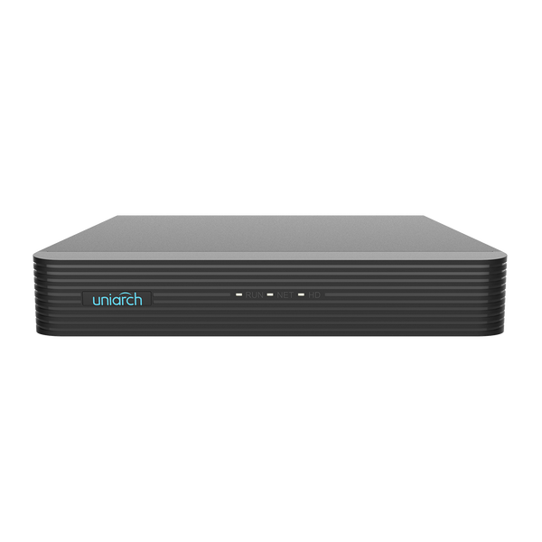 NVR-104E2-P4 Uniarch 4 Channel 4K NVR with PoE, NDAA