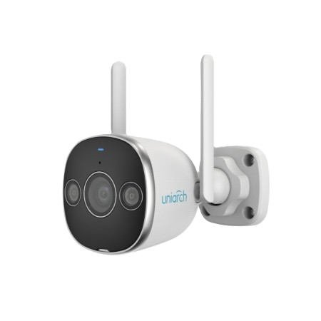 Uniarch 3MP Dual Light WiFi Bullet Camera with 2 Way Audio